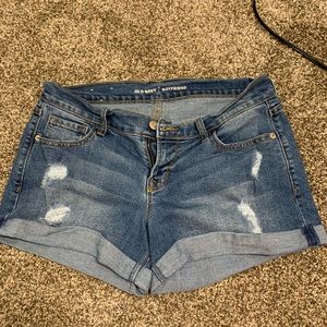 Old navy jean shorts